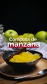 Compota de manzana