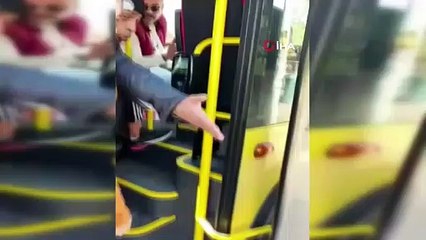 Bursa'da engelli yurttaş özel halk otobüsüne alınmadı