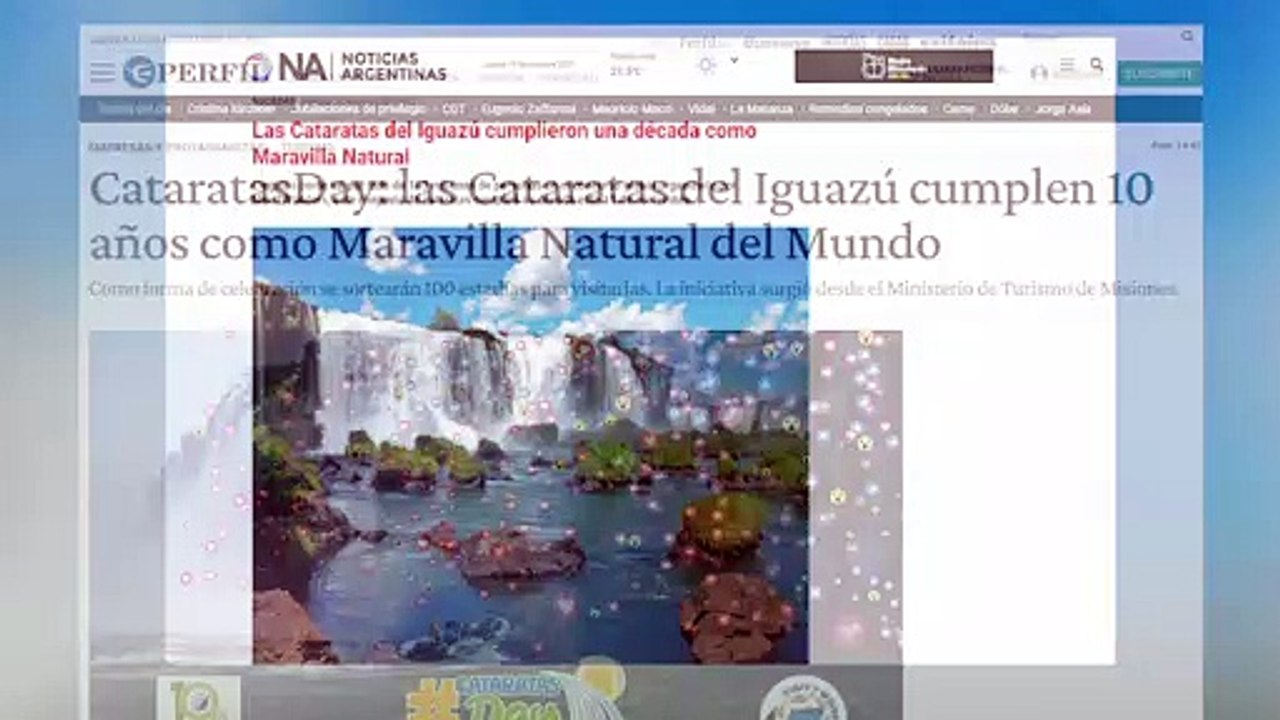 Repercusión del #CataratasDay en los medios nacionales