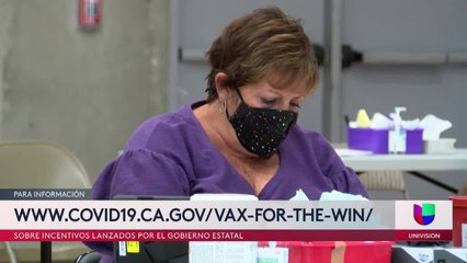 Incentivos para que mas Californianos se vacunen