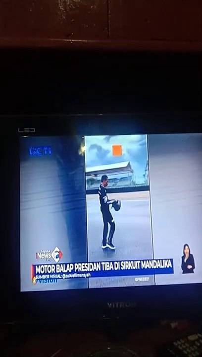 Presiden Jokowi Test Sirkuit Mandalika, di NTB