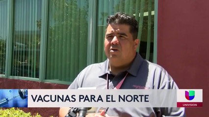Menos latinos vacunados en el norte del condado