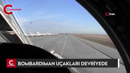 Gerginlik sürüyor: Bombardıman uçakları devriyede