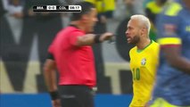 Neymar angrily confronts referee in Brazil qualifier