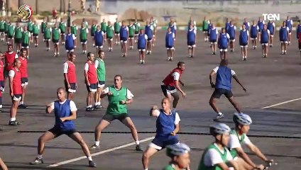 لقاءات خاصة مع الطلبة المتميزين رياضيا بكلية الدفاع الجوي