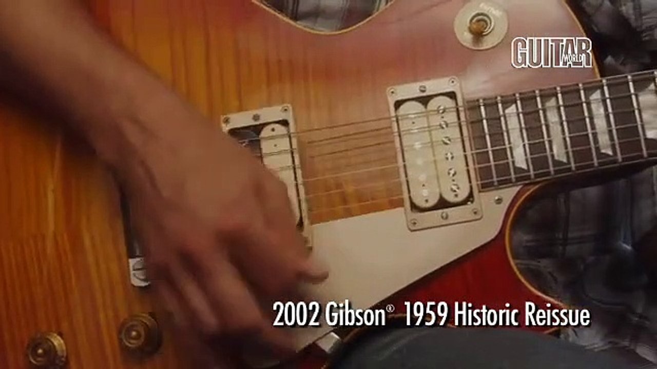 Gibson Les Paul 1959 Standard with DiMarzio PAF 36th Anniversary Open Coil Humbucker Pickups