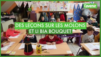 Une leçon sur les Molons à l'école libre de Rhisnes