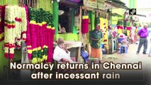 Normalcy returns in Chennai after incessant rain