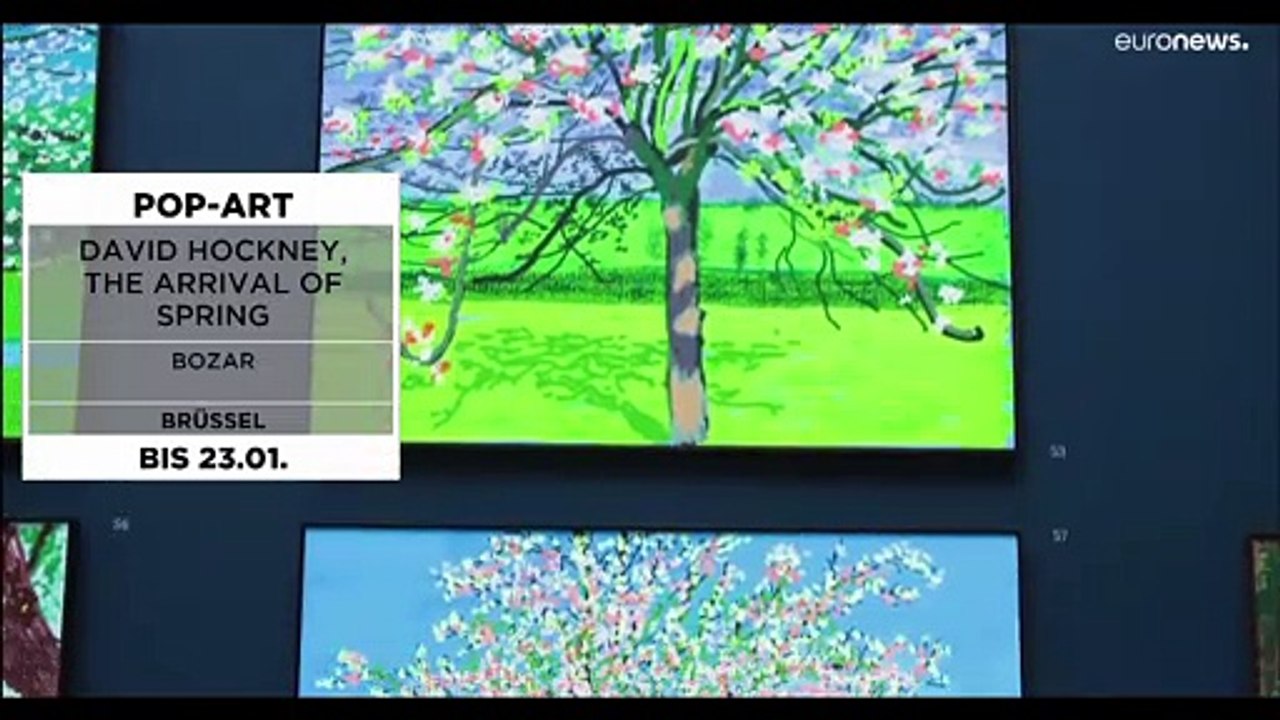 Rendez-vous: David Hockneys 'Ankunft des Frühlings' und Fotos vom Amazonas