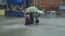Las intensas lluvias dejan al menos 40 muertos en la India y Sri Lanka