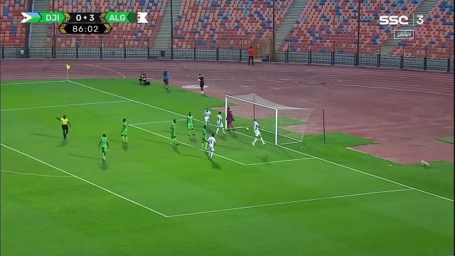 Djibouti Algérie (0-4) : But de Slimani