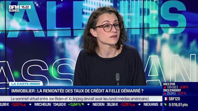 Sandrine Allonier (Vousfinancer) & Marie Coeurderoy (BFM Business) : Immobilier, la rémontée des taux de crédit a-t-elle démarré ? - 12/11