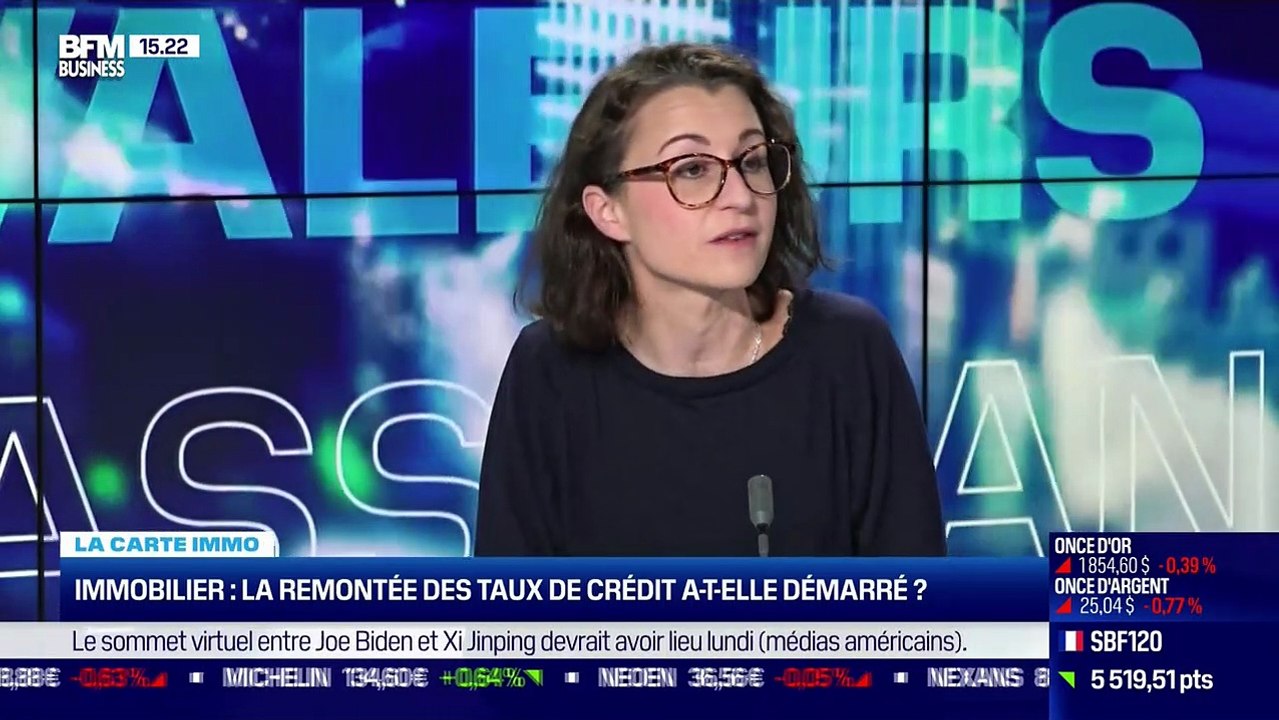 Sandrine Allonier (Vousfinancer) & Marie Coeurderoy (BFM Business) : Immobilier, la rémontée des taux de crédit a-t-elle démarré ? - 12/11