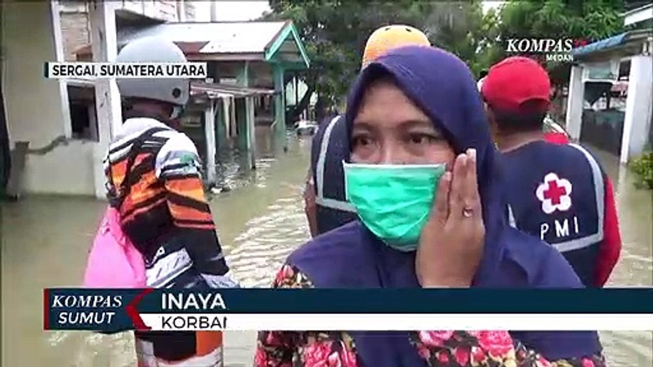 Banjir Semakin Meluas di Serdang Bedagai. Berdampak pada 4 Kecamatan