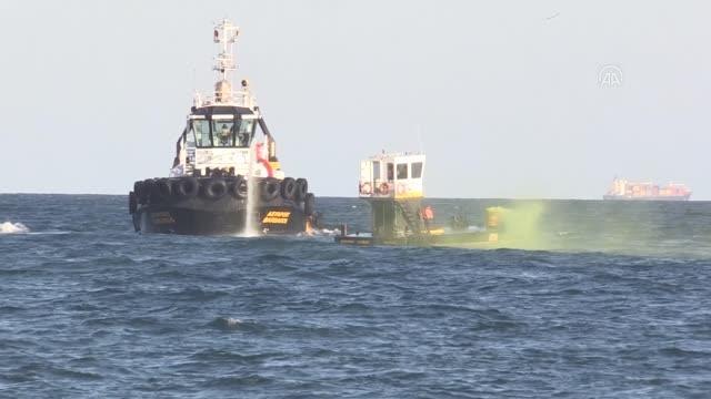 AB-Modex Saha Tatbikatı - Sahil Güvenlik ekipleri arama kurtarma çalışması yaptı