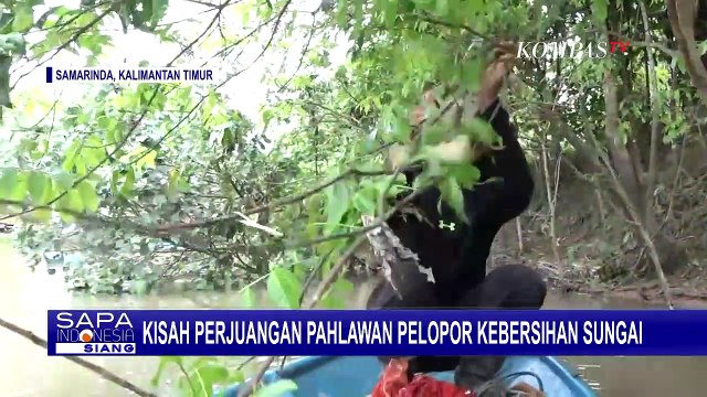 Kisah Perjuangan Misman, Pahlawan Pelopor Kebersihan Sungai Karang Mumus Samarinda