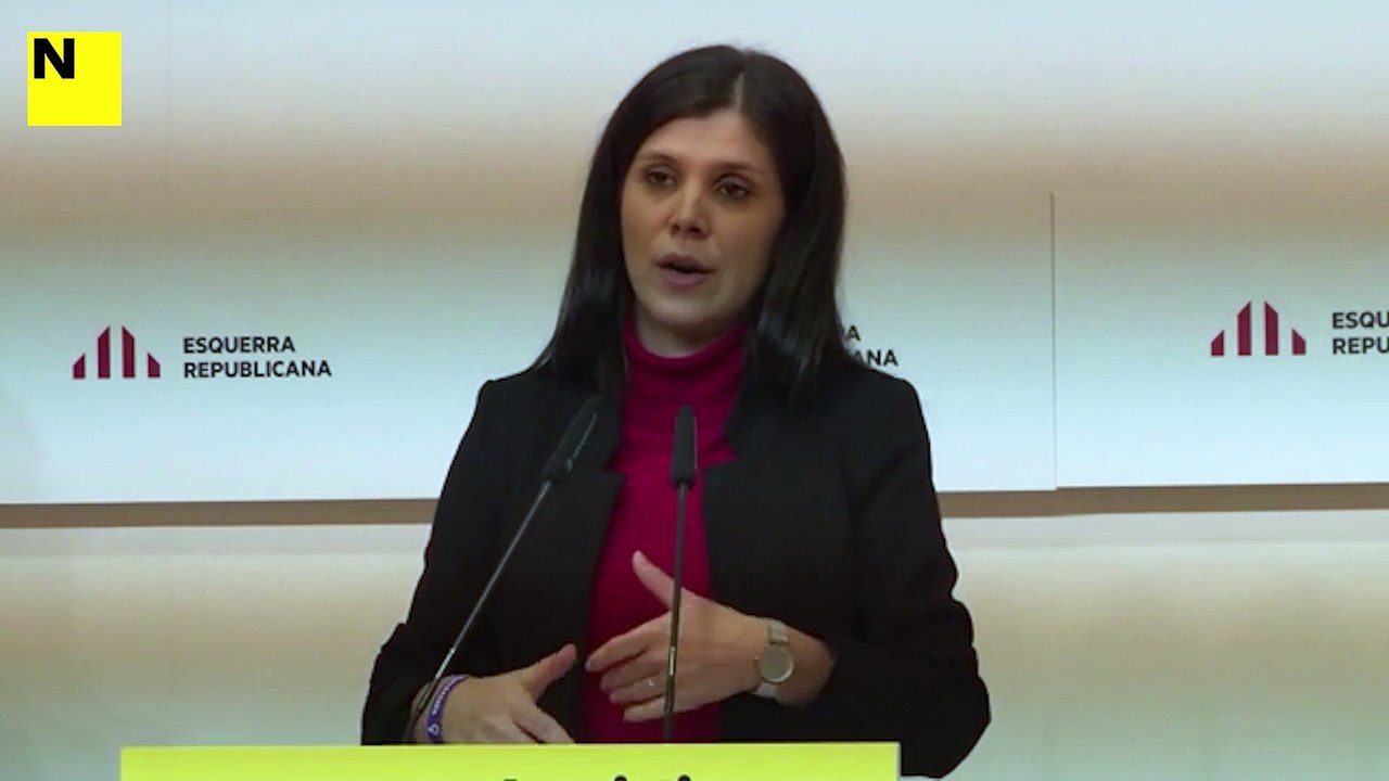 La secretària general adjunta d'ERC, Marta Vilalta, diu que encara "no hi ha prou" avenços per donar suport als PGE i assegura que les quotes a la llei audiovisual "hi seran"