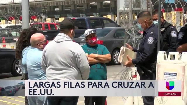 Noticias San Diego 6pm 052121 - Clip BORDER LONG LINES