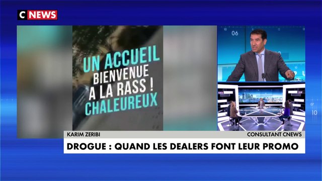 Karim Zeribi : «Ce ne sont pas des héros des cités ceux-là. Ce sont des malfrats (...)» à propos des dealers marseillais, dans #Punchline