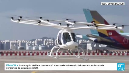 Скачать видео: Corea del Sur presenta su nuevo sistema de control de vehículos aéreos urbanos