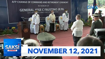 Saksi Express: November 12, 2021 [HD]