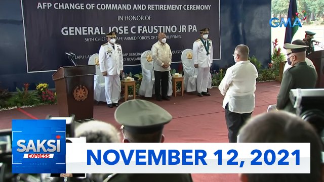 Saksi Express: November 12, 2021 [HD]
