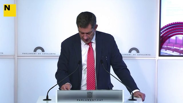 El portaveu adjunt de Vox al Parlament, Antonio Gallego, diu que no portaran els pressupostos al CGE sinó que aniran directament al TC si veuen indicis d'inconstitucionalitat i explica per què presentaran esmena a la totalitat