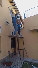 Una forma estúpida de montar un aire acondicionado