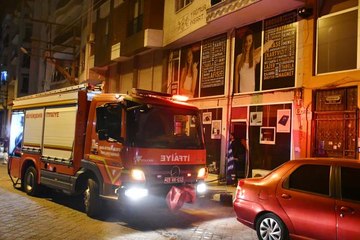 Matbaada çıkan yangın hasara neden oldu