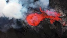 Lava flows