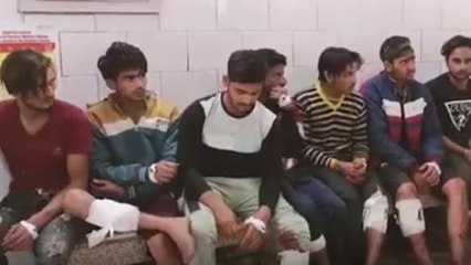 Police nab 7 men, all shot in same place on leg