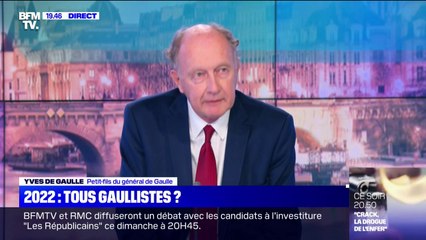 Pour Yves De Gaulle, les hommes politiques français "ne savent pas pourquoi ils se réclament du général De Gaulle"