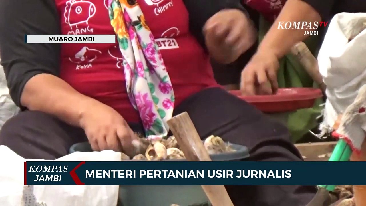 Menteri Pertanian Usir Jurnalis