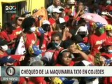Diosdado Cabello supervisó maquinaria 1x10 en el Edo. Cojedes rumbo las elecciones del 21 de Nov