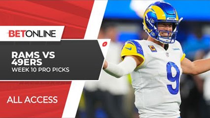 NFL Picks: How to Bet Rams vs 49ers | BetOnline All Access | NFL Week 10