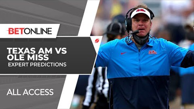 College Football Picks: Texas A&M vs Ole Miss | BetOnline All Access | NCAAF Picks and Predictions