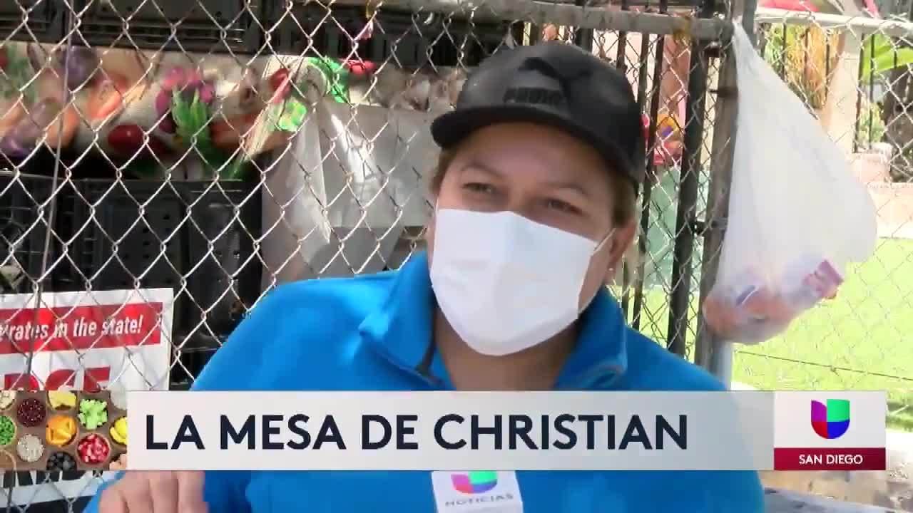 Noticias San Diego 6pm 042721 - Clip COMMUNITY GARDEN