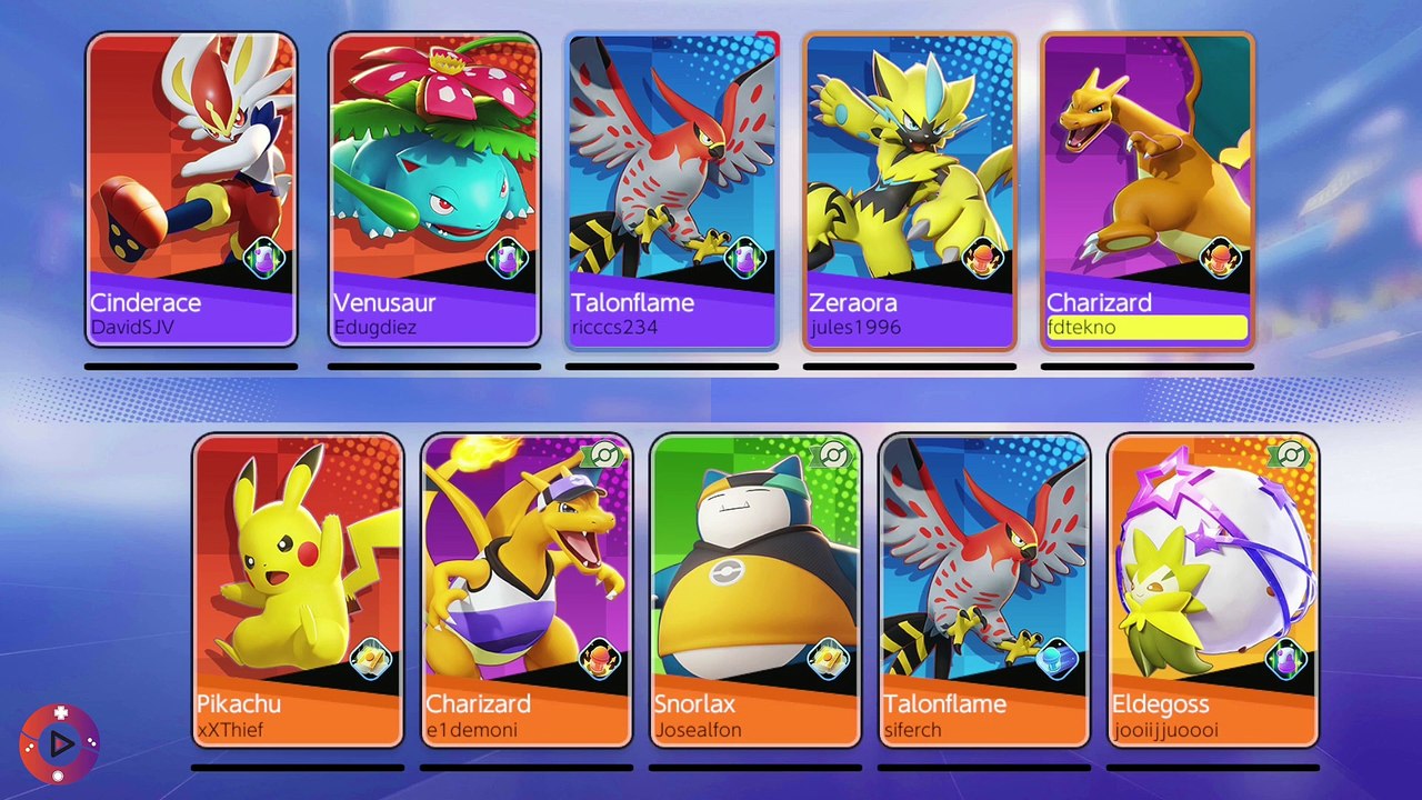 Pokemon Unite Charmander Charmeleon ve Charizard deniyorum - Oyunlarino