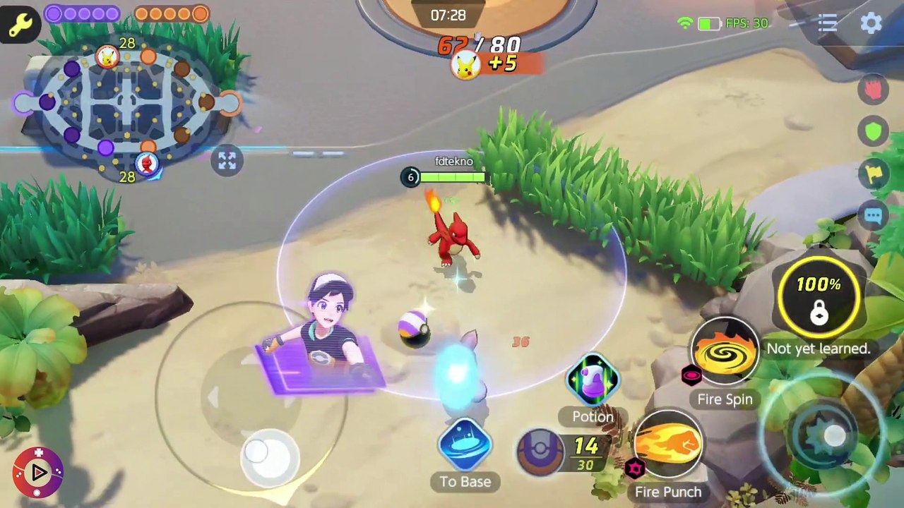 Pokemon Unite Charizard vs Pikachu En iyi pokemon oyunu- Oyunlarino