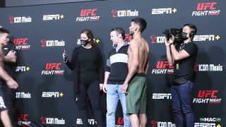 Max Holloway vs. Yair Rodriguez Final Face Off - UFC Vegas 42