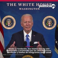 Biden agradece a nuevos ciudadanos