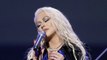 Christina Aguilera Paired Her All-Latex Outfit With Wet Hair and a Major Cat-Eye