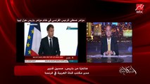 عمرو أديب يسأل مدير مكتب العربية بفرنسا: ما هو الموقف التركي من مؤتمر باريس حول ليبيا؟