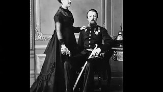 Marido da Princesa Isabel Conde d'eu com o uniforme do exercito imperial brasileiro em 1870