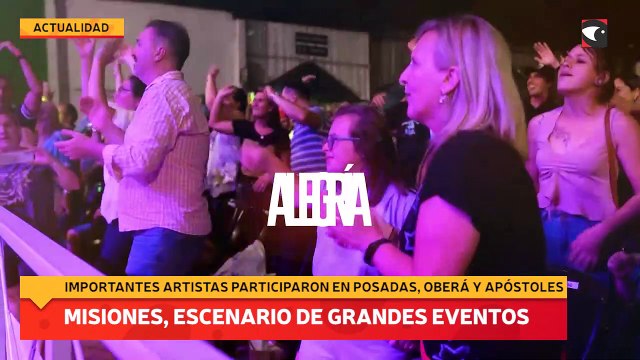 Misiones, escenario de grandes eventos