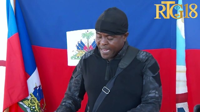 Pòt pawòl Fòs Revolisyonè G9 la Jimmy Chérizier di li obsève yon trèv refleksyon pou jiska 18 novanm