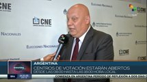 teleSUR Noticias 12-11 17:30: Avanza veda electoral de cara a las legislativas en Argentina