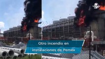 Se registra conato de incendio en la refinería de Cadereyta de Pemex