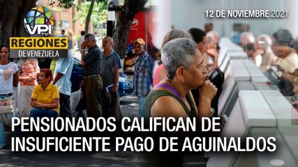 Noticias regiones de Venezuela - Viernes 12 de Noviembre