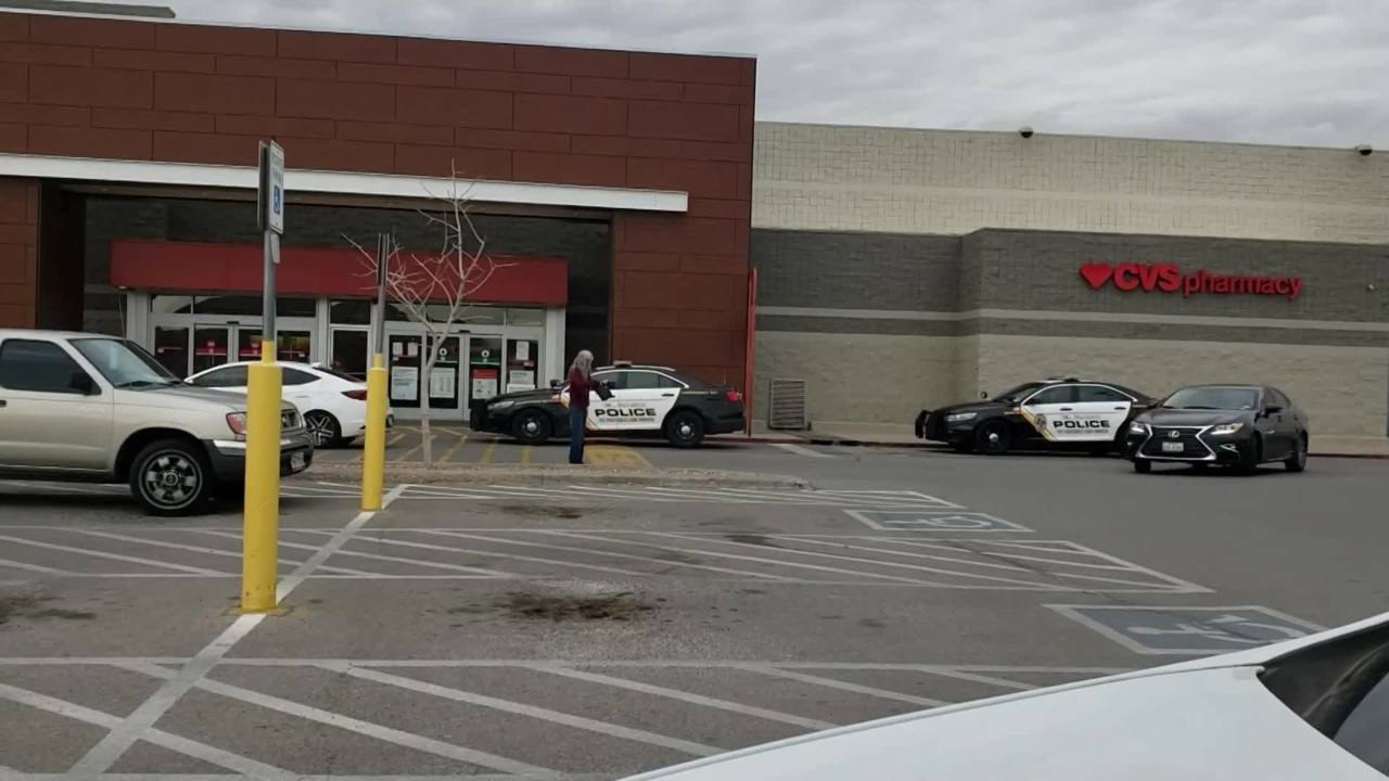 TARGET ARMED MAN ARREST